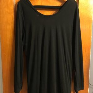 Long sleeve organic cotton top